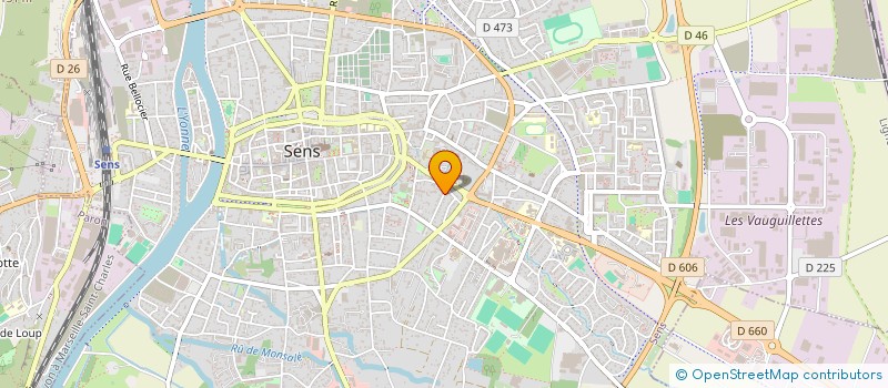 localisation de l'entreprise BOZKAR à SENS