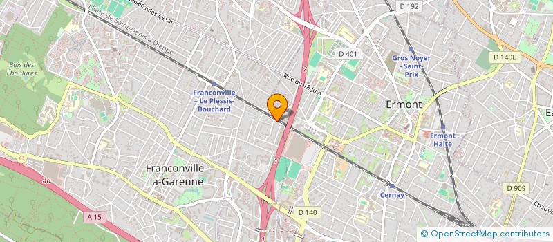 localisation de l'entreprise BOZKURT NERY  FRANCONVILLE