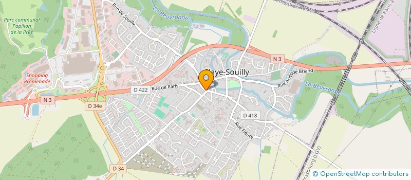 localisation de l'entreprise BOZKUS à CLAYE-SOUILLY