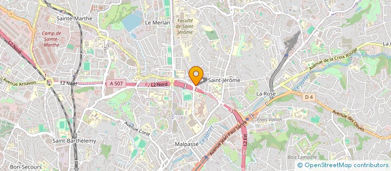 localisation de l'entreprise BOZO à MARSEILLE