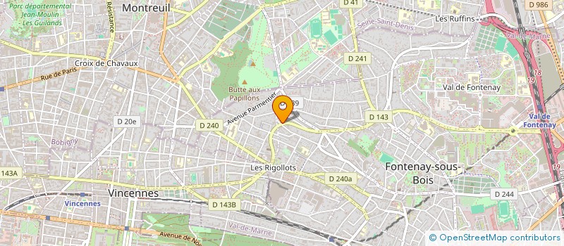 localisation de l'entreprise BOZONGLE à FONTENAY-SOUS-BOIS