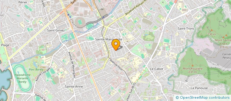 localisation de l'entreprise BOZZI - BUORD à MARSEILLE