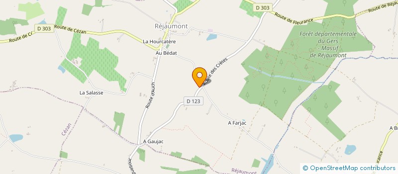 localisation de l'entreprise BOZZI TABACCO  SAINTE-CHRISTIE