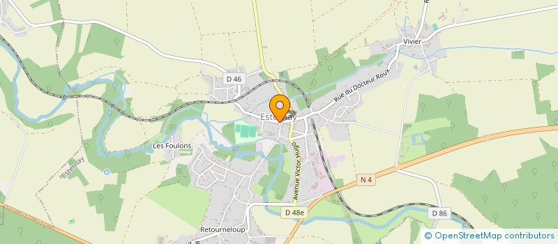 localisation de l'entreprise BOZZOLINI  ESTERNAY