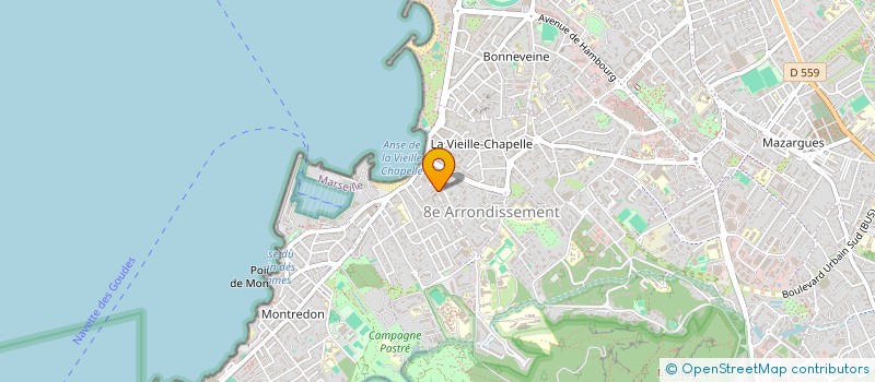 localisation de l'entreprise BOZZUTO/VACHERAND à MARSEILLE