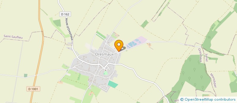 localisation de l'entreprise BP 3L  ORESMAUX