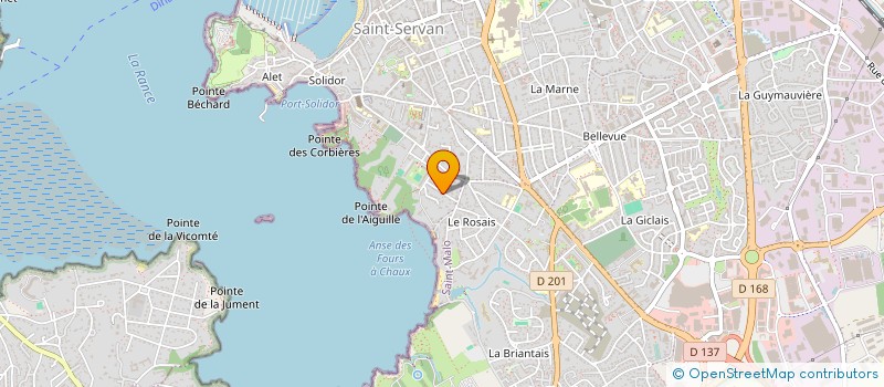 localisation de l'entreprise BP  SAINT-MALO