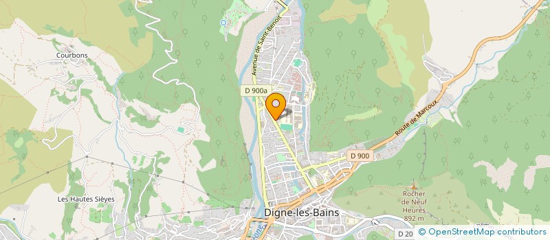 localisation de l'entreprise BP AUTOMOBILES  DIGNE-LES-BAINS