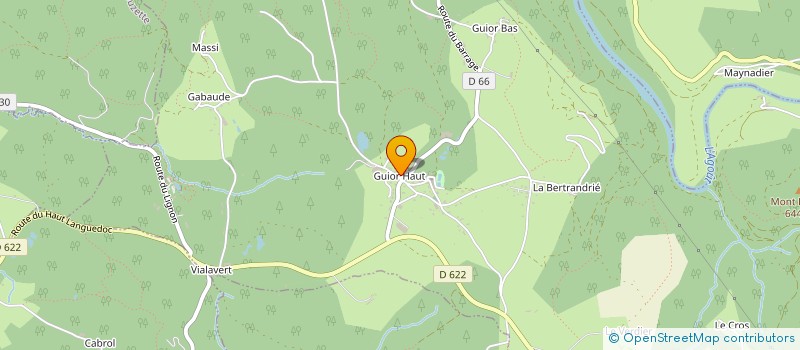 localisation de l'entreprise BP AUTOMOBILES  LE BEZ