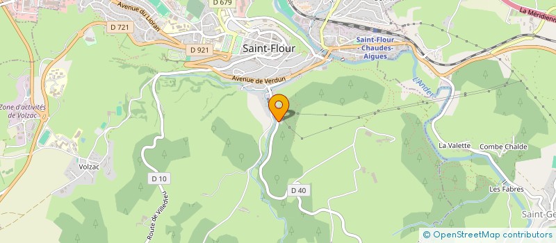 localisation de l'entreprise BP BISCIONE à SAINT-FLOUR