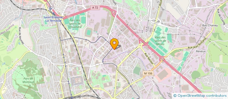 localisation de l'entreprise BP CONSEIL  SAINT-ETIENNE