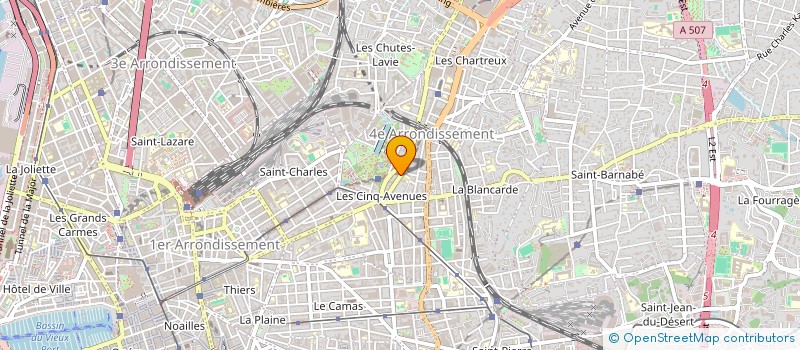 localisation de l'entreprise BP CONSULTANTS à MARSEILLE