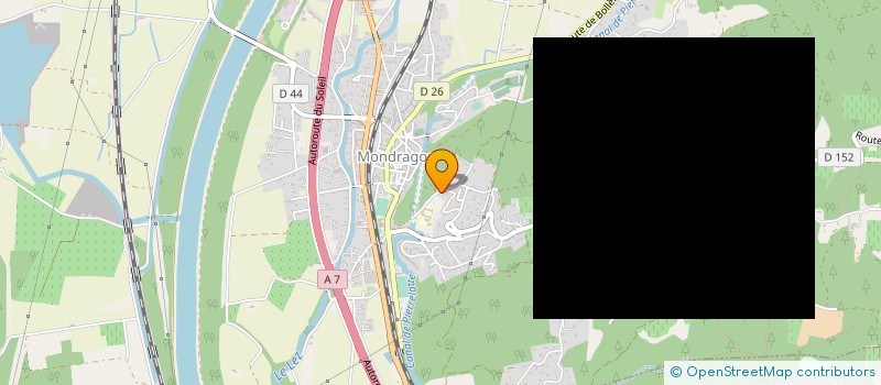 localisation de l'entreprise BP - CP  MONDRAGON