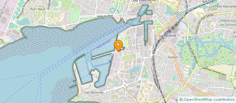 localisation de l'entreprise BP DEVELOPPEMENT  LA ROCHELLE