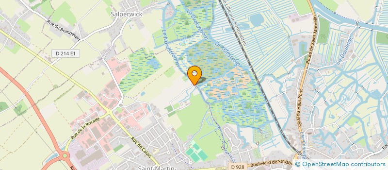 localisation de l'entreprise BP DIAG  SAINT-MARTIN-LEZ-TATINGHEM