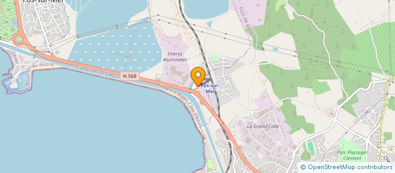 localisation de l'entreprise BP DISTRIBUTIONS  FOS-SUR-MER