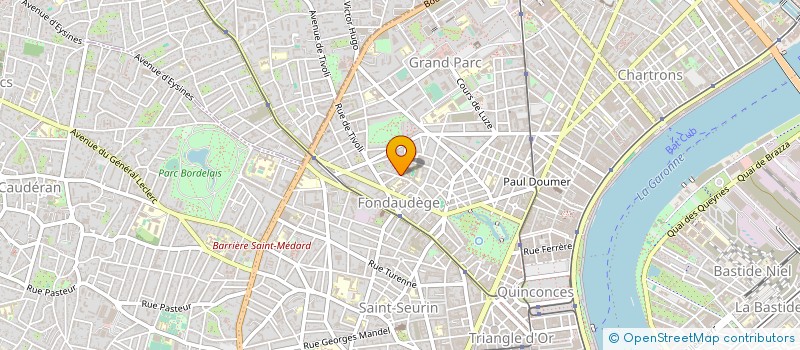 localisation de l'entreprise BP ENERGIE SERVICES à BORDEAUX