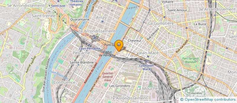 localisation de l'entreprise BP ENGINEERING  LYON