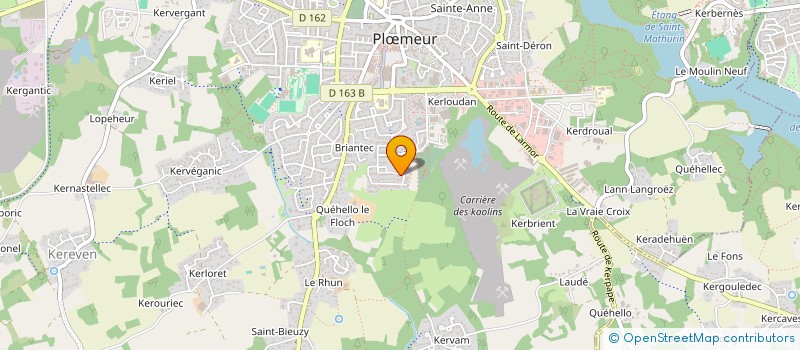 localisation de l'entreprise BP FINANCE  LORIENT