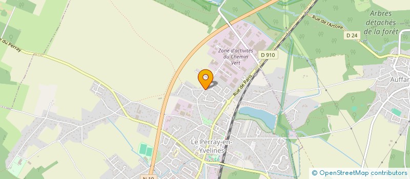 localisation de l'entreprise BP FROID à AUNAY-SOUS-AUNEAU