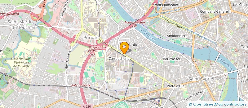 localisation de l'entreprise BP GAFA à TOULOUSE