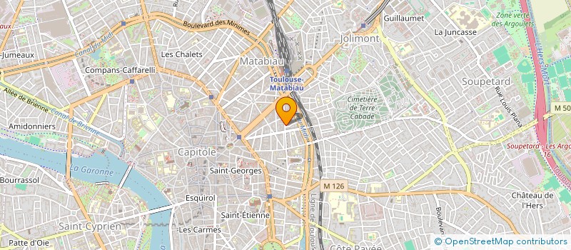 localisation de l'entreprise BP HOLDING  TOULOUSE