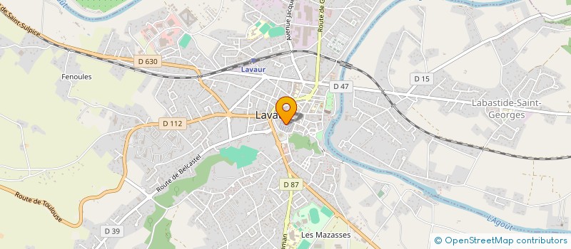 localisation de l'entreprise BP HOLDING  LAVAUR