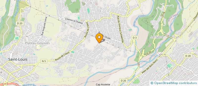 localisation de l'entreprise BP HORIZON  SAINT-LOUIS