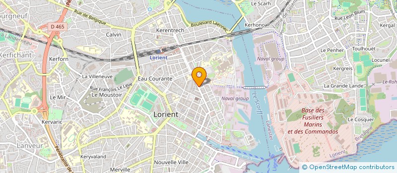 localisation de l'entreprise BP INNOV LORIENT à LORIENT