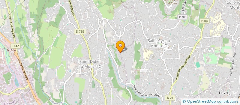 localisation de l'entreprise BP INVEST  LYON