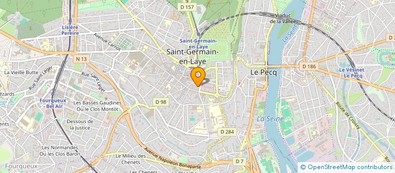 localisation de l'entreprise BP INVEST  SAINT-GERMAIN-EN-LAYE