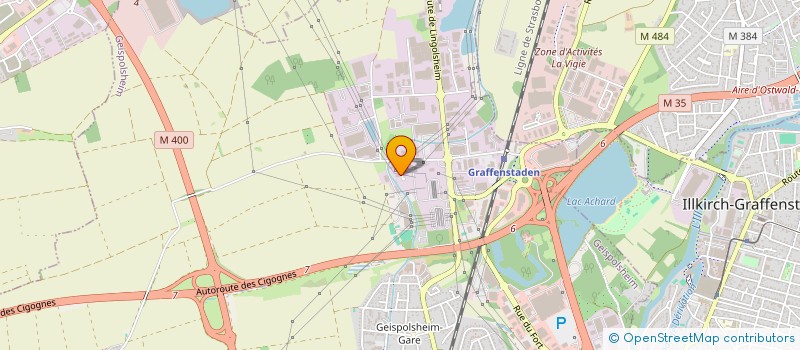 localisation de l'entreprise BP LOCATION  GEISPOLSHEIM