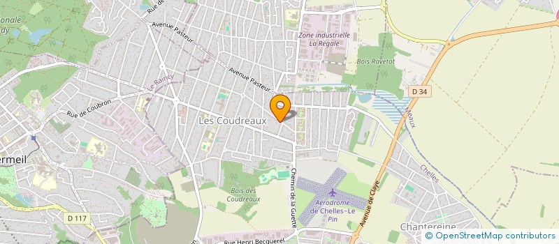 localisation de l'entreprise BP-LUSELEC à CHELLES
