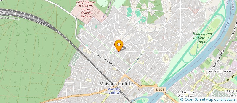 localisation de l'entreprise BP MARINE ASSOCIE.E.S à MAISONS-LAFFITTE
