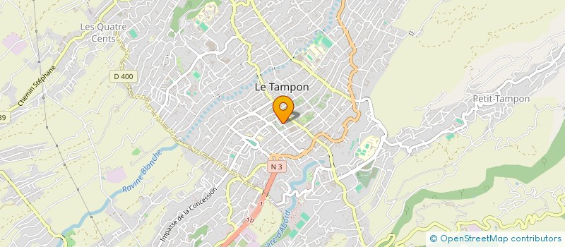 localisation de l'entreprise BP MENUISERIE  LE TAMPON