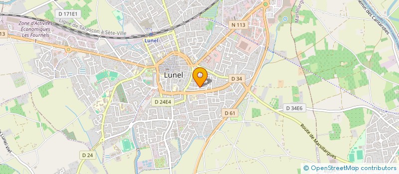 localisation de l'entreprise BP PLOMBERIE  LUNEL