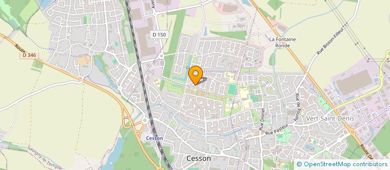 localisation de l'entreprise BP PRESTIGE 1  CESSON