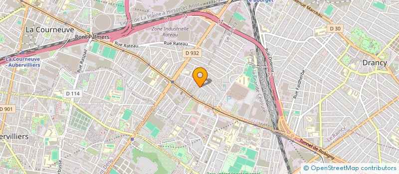 localisation de l'entreprise BP PRO  DRANCY
