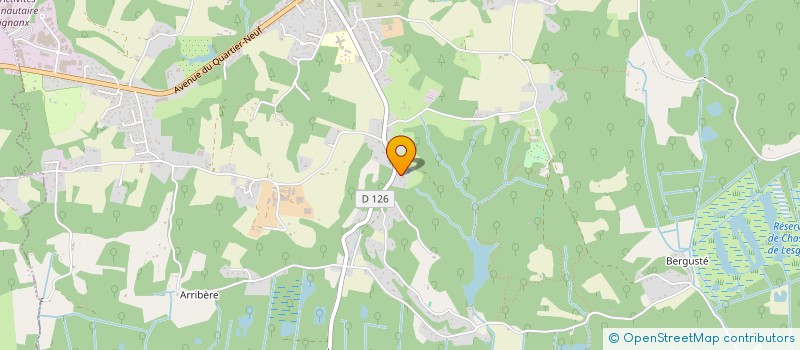 localisation de l'entreprise BP PYRENEES CONSEIL  SAINT-MARTIN-DE-SEIGNANX