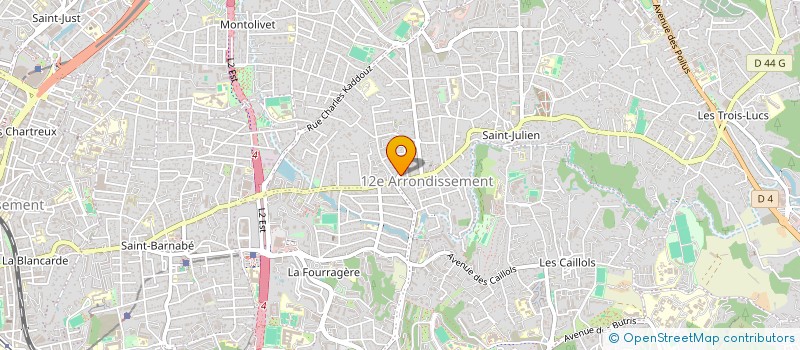 localisation de l'entreprise BP SANTE à MARSEILLE