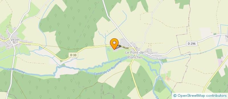 localisation de l'entreprise BP TRANSPORTS  ANCIER