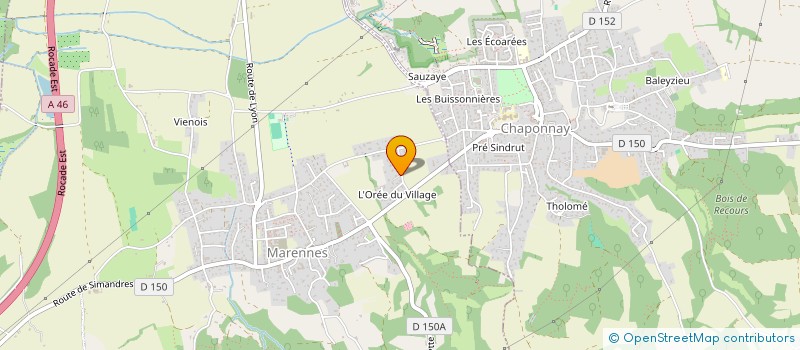 localisation de l'entreprise BP USITEC à MARENNES