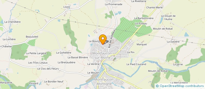 localisation de l'entreprise BP1 à SEVREMOINE