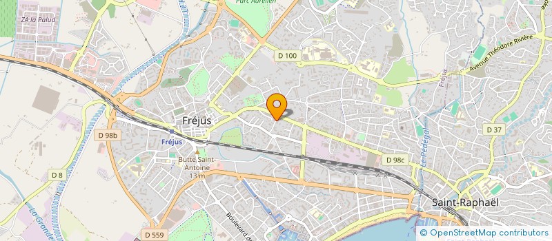 localisation de l'entreprise BP2C à FREJUS