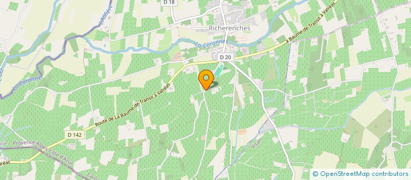 localisation de l'entreprise BP2L  RICHERENCHES