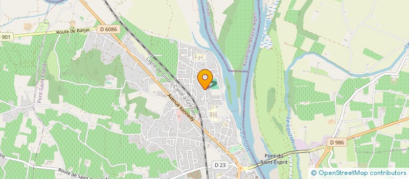 localisation de l'entreprise BP2LA  PONT-SAINT-ESPRIT