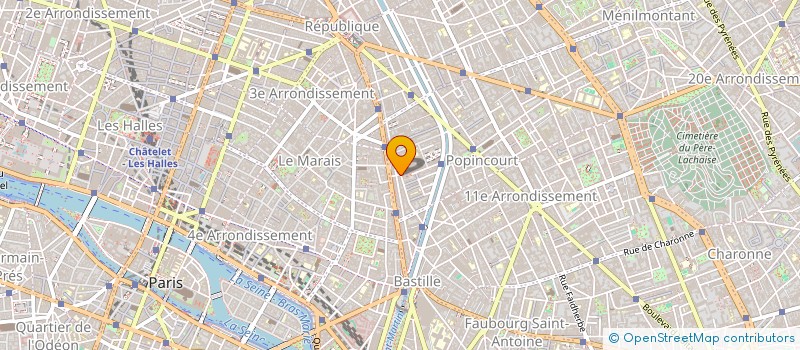 localisation de l'entreprise BPA MANAGEMENT  PARIS