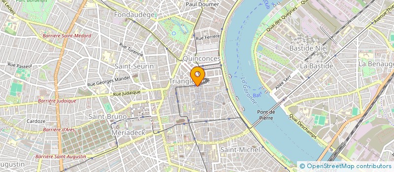 localisation de l'entreprise BPA SOLUTIONS  BORDEAUX