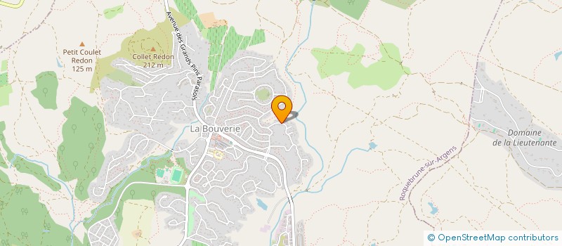 localisation de l'entreprise BPAC ESTEREL  ROQUEBRUNE-SUR-ARGENS