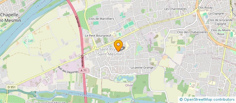 localisation de l'entreprise BPB IMMO  SAINT-PRYVE-SAINT-MESMIN